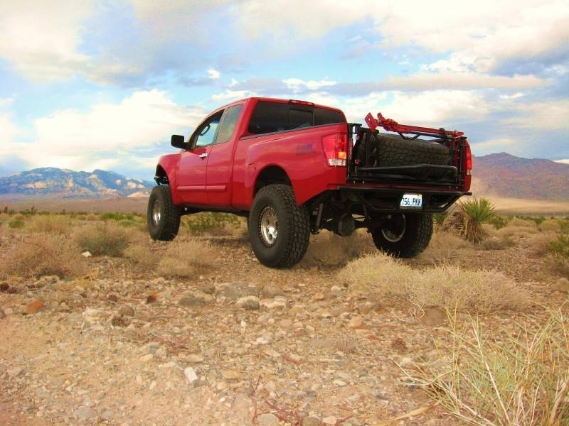 Nissan titan prerunner rear bumper #6