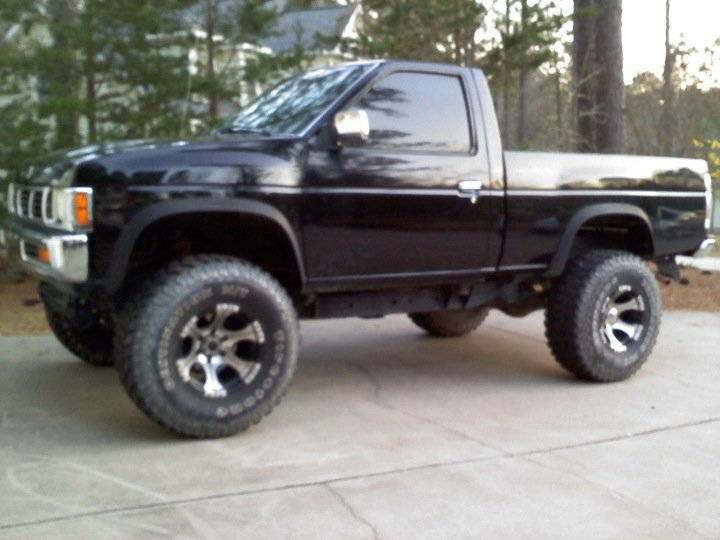 1997 nissan hardbody lifted