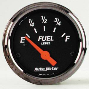 Fuel Level Gauge with Red Pointer