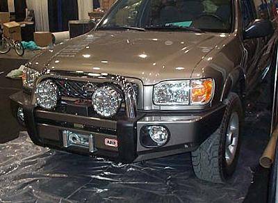 Nissan pathfinder winch deals bumper