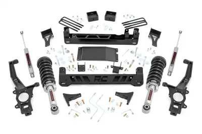 2005 - 2021 Frontier 6" lift kit using LIFTED FRONT STRUTS