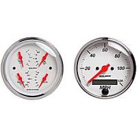 3-3/8" Quad Gauge Kit With Electric Speedometer