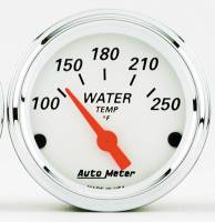 Water Temp Gauge with Red Pointer 100deg-250degF