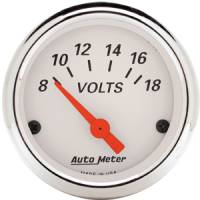 Voltmeter with Red Pointer 8-18 Volts