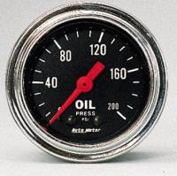 Oil Pressure 0-200 PSI