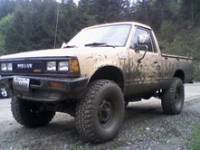 Nissan 720 - 84' 4x4 in progress