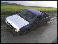 Nissan Hardbody - Stuck in thee Mud