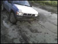 Nissan Hardbody - Stuck in thee Mud