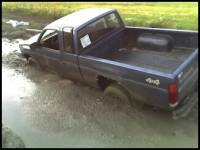 Nissan Hardbody - Stuck in thee Mud