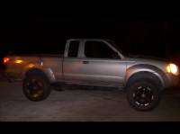 Nissan Frontier - Side View at Night