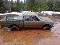 Nissan 720 - Just chillin' in a pool