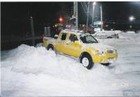 Nissan Frontier - FRONTIER PLAYING IN SNOW