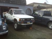 Nissan 720 - my truck a day before mud