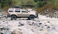 Nissan Xterra - Gettn the feet wet