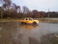 Nissan Frontier - headin' to some mud