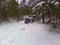 Nissan Pathfinder - Snow Wheeling 2