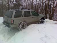 Nissan Pathfinder - Snow Wheeling 2