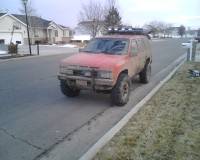 Nissan Pathfinder - A bit of mud