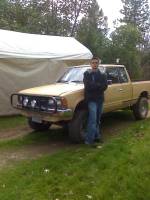 Nissan 720 - me and my truck