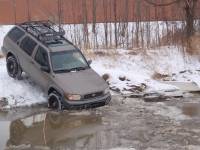 Nissan Pathfinder - Can a pathfinder swim...?