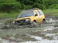 Nissan Xterra - just swimming