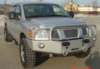 Nissan Titan - Winch Bumper & new shoes