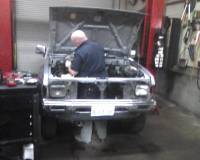 Nissan Hardbody - Standing in engine bay