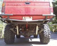 Nissan Hardbody - Rear bumper finished