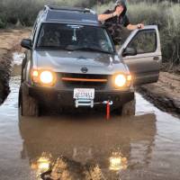 Nissan Xterra - me enjoying mud and X