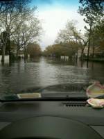 Nissan Pathfinder - Hurricane Sandy drive