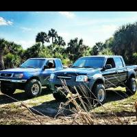 Nissan Frontier - posted up